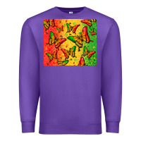 Purple juneteenth butterfly Premium Sweatshirt - Zillion Design Studio