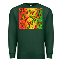 Sports Green juneteenth butterfly Premium Sweatshirt - Zillion Design Studio