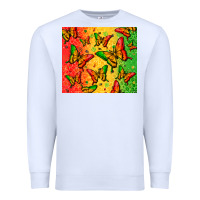White juneteenth butterfly Premium Sweatshirt - Zillion Design Studio