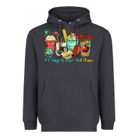 Smoke 100 days of coffee and chaos coffee cups Heavyweight Hoodie - Zillion Design Studio