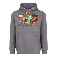 Storm 100 days of coffee and chaos coffee cups Heavyweight Hoodie - Zillion Design Studio
