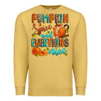 Antique Gold pumpkin spice and everthing nice Premium Sweatshirt - Zillion Design Studio