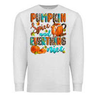 Oatmeal Heather pumpkin spice and everthing nice Premium Sweatshirt - Zillion Design Studio
