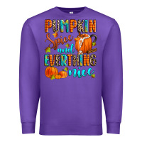 Purple pumpkin spice and everthing nice Premium Sweatshirt - Zillion Design Studio