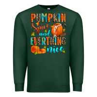Sports Green pumpkin spice and everthing nice Premium Sweatshirt - Zillion Design Studio