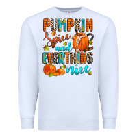 White pumpkin spice and everthing nice Premium Sweatshirt - Zillion Design Studio