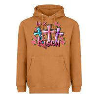 Meerkat He Is Risen Cross Heavyweight Hoodie - RanaPortraitStore