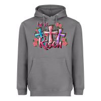 Storm He Is Risen Cross Heavyweight Hoodie - RanaPortraitStore