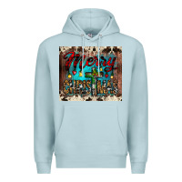 Blue Mist merry christmas cross tumbler Premium Hoodie - JahusDesignShop
