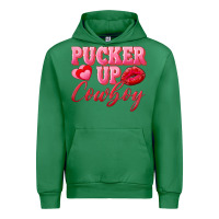 Emerald pucker up cowboy Urban Hoodie - AdoDesignShop