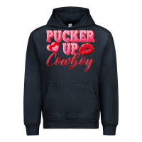 Navy pucker up cowboy Urban Hoodie - AdoDesignShop