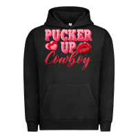 Pigment Black pucker up cowboy Urban Hoodie - AdoDesignShop