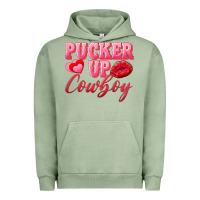 Pigment Oil Green pucker up cowboy Urban Hoodie - AdoDesignShop