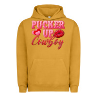 Pigment Peanut Butter pucker up cowboy Urban Hoodie - AdoDesignShop