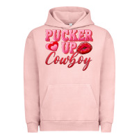 Pigment Salmon pucker up cowboy Urban Hoodie - AdoDesignShop
