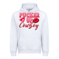 White pucker up cowboy Urban Hoodie - AdoDesignShop