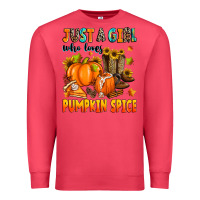Cardinal just a girl who loves pumpkin spice Premium Sweatshirt - Zillion Design Studio