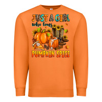 Carrot just a girl who loves pumpkin spice Premium Sweatshirt - Zillion Design Studio