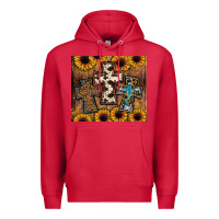 Cardinal cross tumbler Premium Hoodie - JahusDesignShop