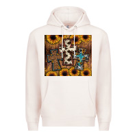 Pale Pink cross tumbler Premium Hoodie - JahusDesignShop
