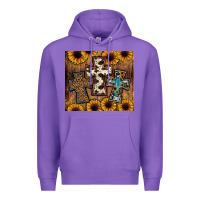 Purple cross tumbler Premium Hoodie - JahusDesignShop