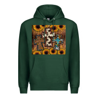 Sports Green cross tumbler Premium Hoodie - JahusDesignShop