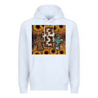 White cross tumbler Premium Hoodie - JahusDesignShop