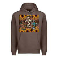 Coffee cross tumbler Premium Hoodie - JahusDesignShop