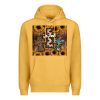 Mustard cross tumbler Premium Hoodie - JahusDesignShop