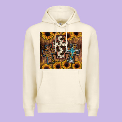 Cross Tumbler Premium Hoodie Designed By Jahusdesignshop