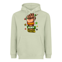 Matcha teach black history Heavyweight Hoodie - texasbilliewilder
