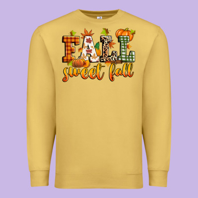Fall Sweet Fall Premium Sweatshirt Designed By Zillion Design Studio