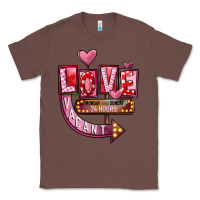 Chestnut Valentines Day Love Vacant Classic Tee - FaDigitalArtStudio