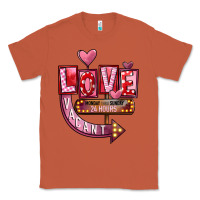 Copper Valentines Day Love Vacant Classic Tee - FaDigitalArtStudio