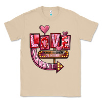 Mushroom Valentines Day Love Vacant Classic Tee - FaDigitalArtStudio