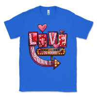 True Royal Valentines Day Love Vacant Classic Tee - FaDigitalArtStudio