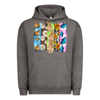 Pigment Tornado easter bunny butterfly daisy and sunflower with cowhide and  leopard b Urban Hoodie - Artiststas