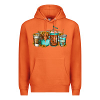 Carrot longhaired cow coffee cups Premium Hoodie - Jasminsmagicworld