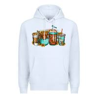 White longhaired cow coffee cups Premium Hoodie - Jasminsmagicworld