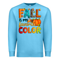 Ocean Blue fall is my favorite color Premium Sweatshirt - Zillion Design Studio