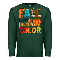 Sports Green fall is my favorite color Premium Sweatshirt - Zillion Design Studio