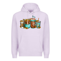 Lilac longhaired cow coffee cups Premium Hoodie - Jasminsmagicworld