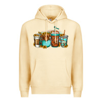 Pina Colada longhaired cow coffee cups Premium Hoodie - Jasminsmagicworld