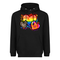 Black pride hearts Heavyweight Hoodie - Zillion Design Studio