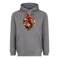 Storm Heart Skulls Heavyweight Hoodie - RanaPortraitStore
