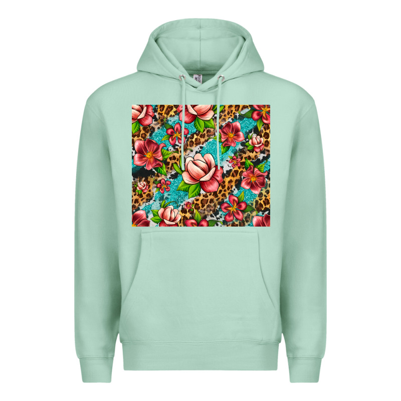 Tropical Flowers Premium Hoodie by Artiststas | Teevron