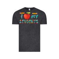Vintage Black i love my students with pen and Vintage Tee - Artiststas