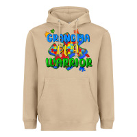 Mushroom grandma of a warrior Heavyweight Hoodie - Zillion Design Studio