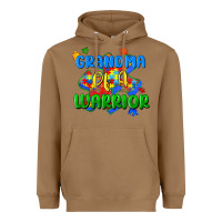 Toasted Coconut grandma of a warrior Heavyweight Hoodie - Zillion Design Studio
