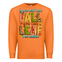 Carrot if you don't like fall you can leaf me alone Premium Sweatshirt - Zillion Design Studio